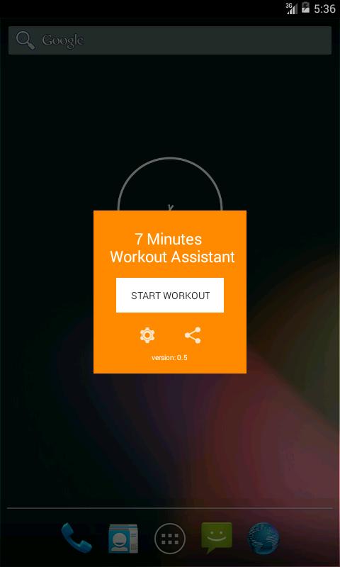 7 Minutes Workout Assistant