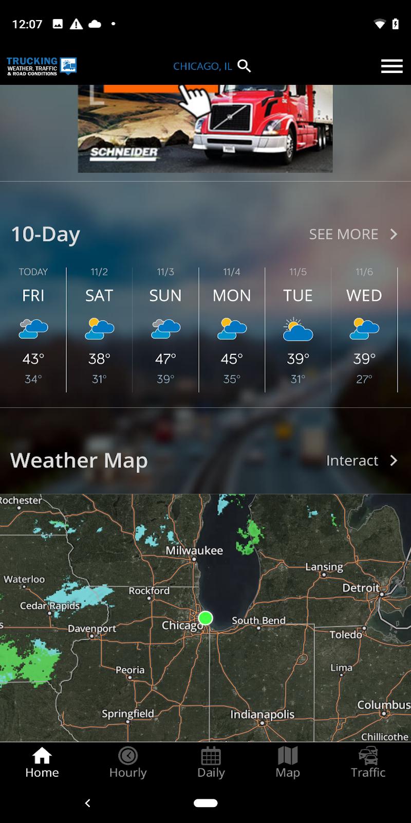 Trucking Weather & Traffic