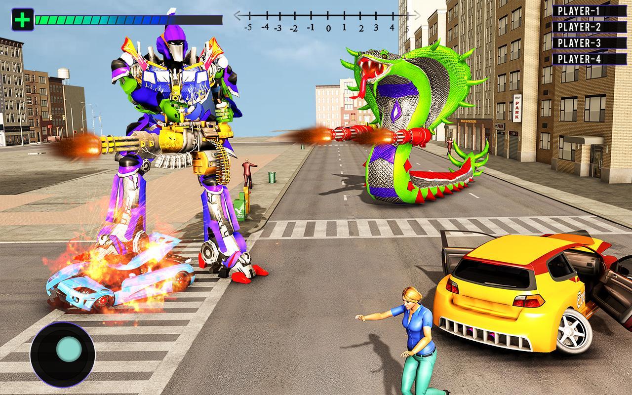 US Police Snake Robot Transform