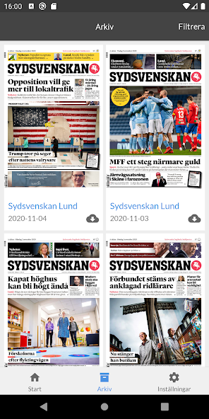 Sydsvenskan E-tidning