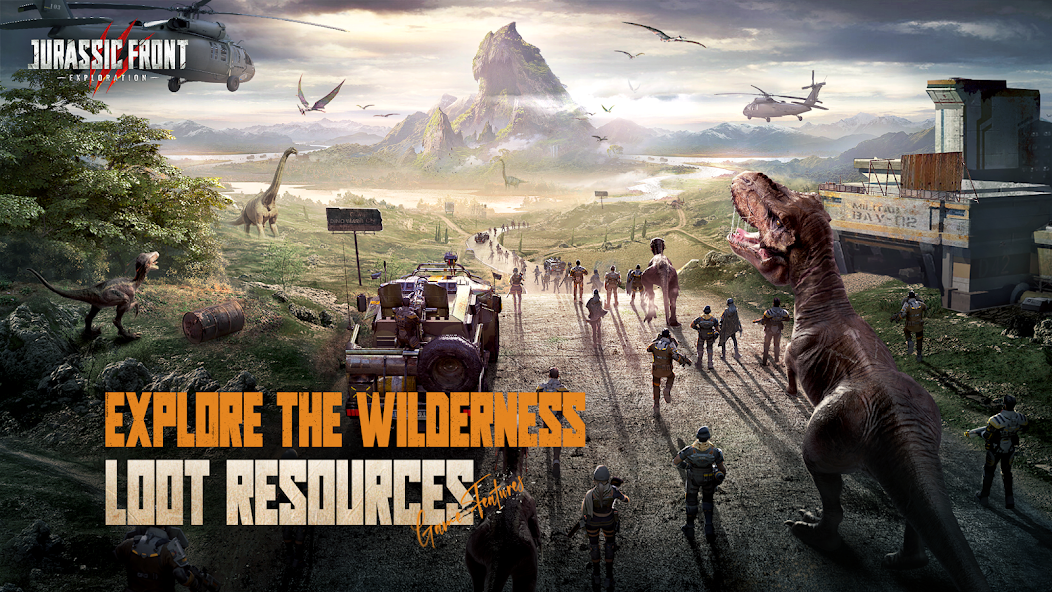 Jurassic Front: Exploration