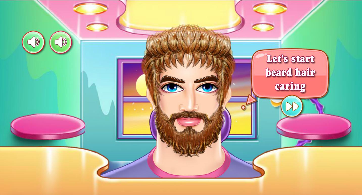 Virtual Barber Beard Shop - Hair Cutting Salon