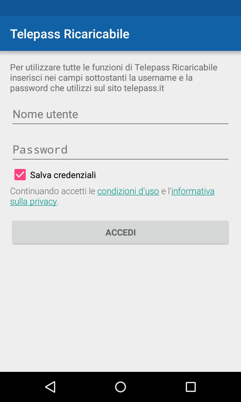 Telepass Ricaricabile