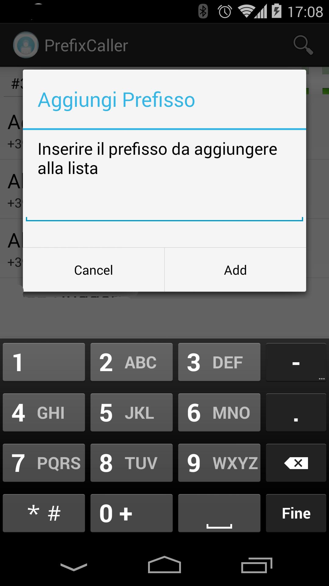 Prefix Caller