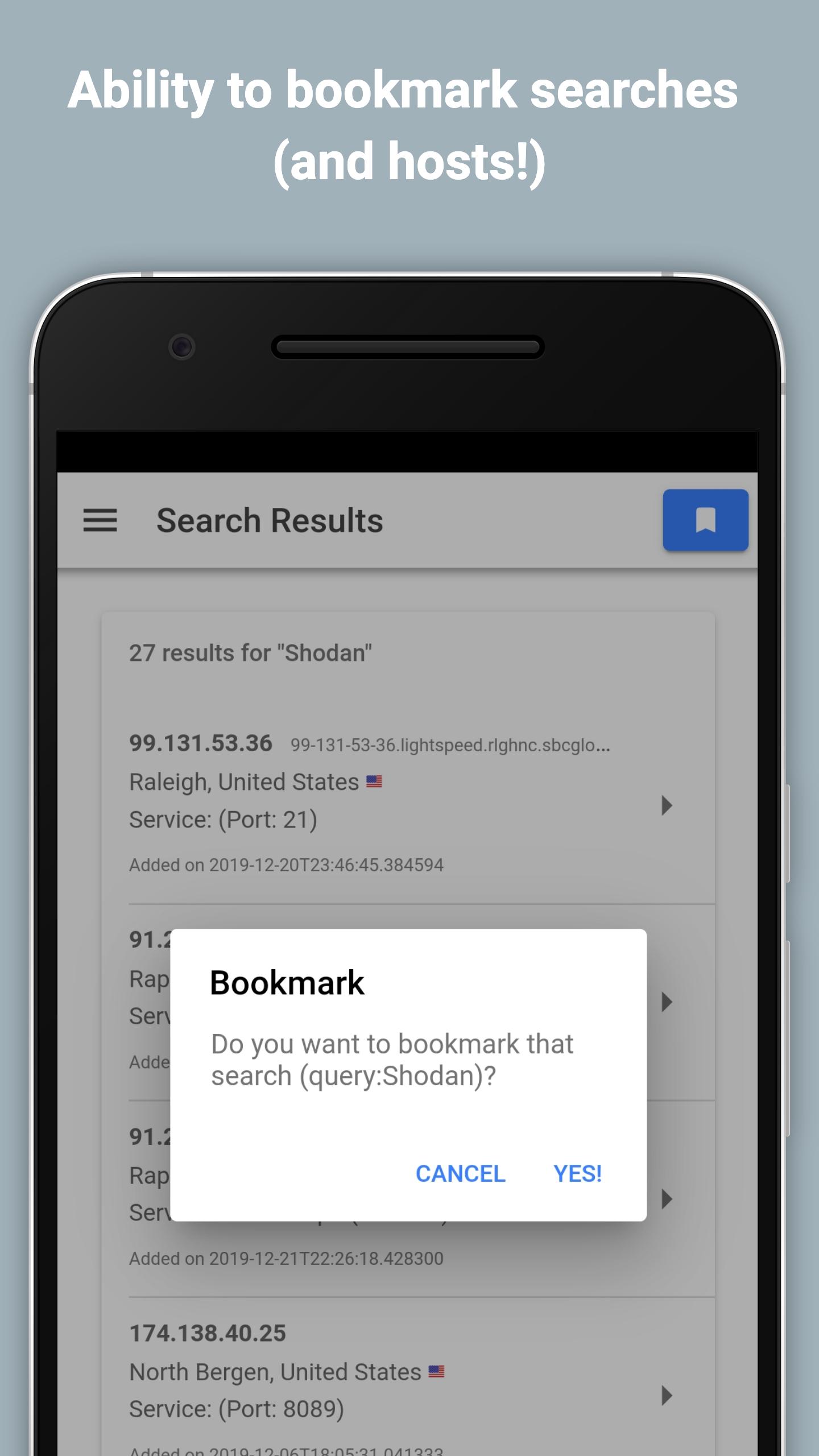 Shodan.io App