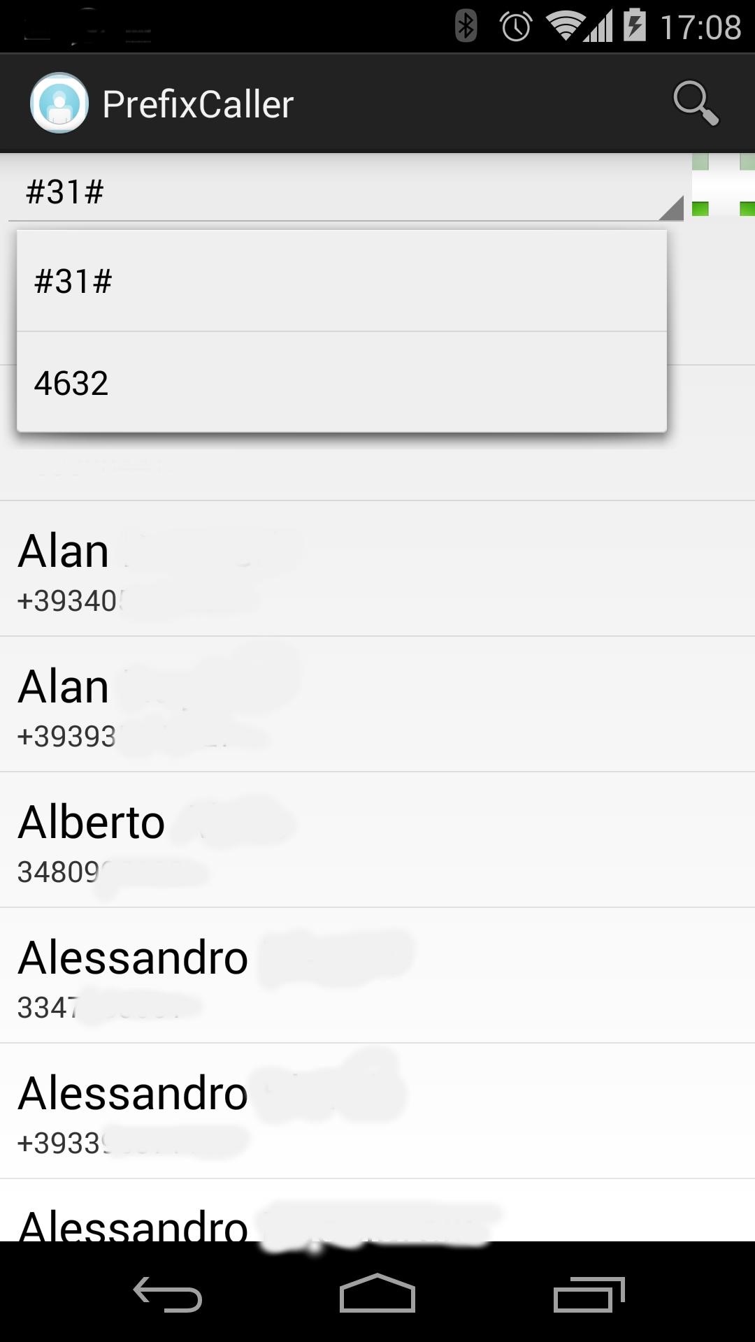 Prefix Caller