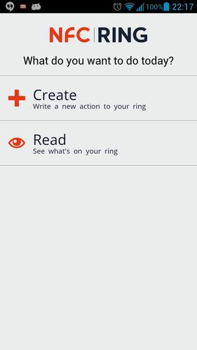 NFC Ring Control