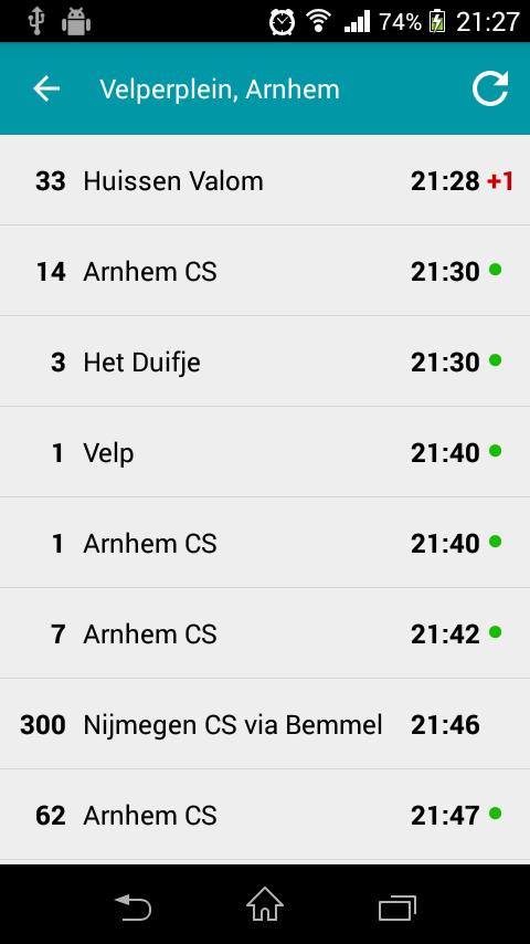 Bustijden