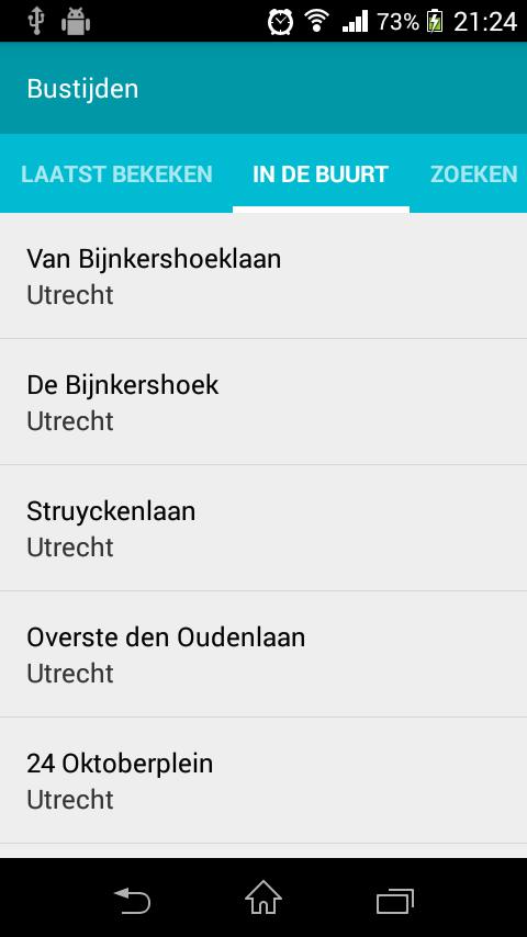 Bustijden