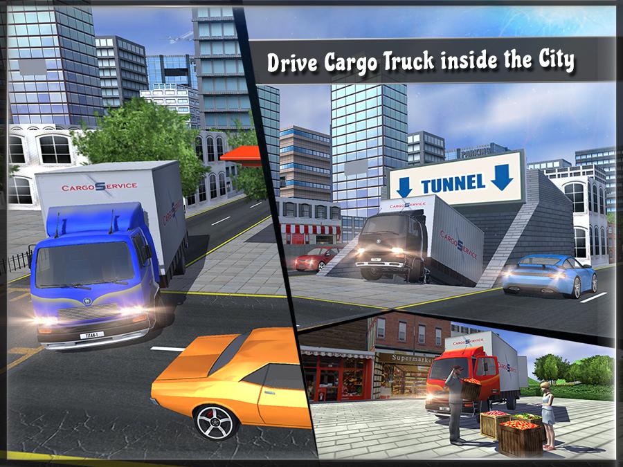 Transporter Truck Cargo Driver