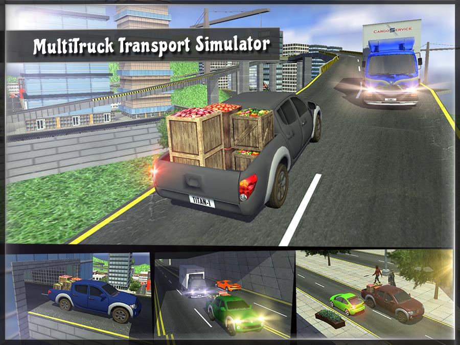Transporter Truck Cargo Driver