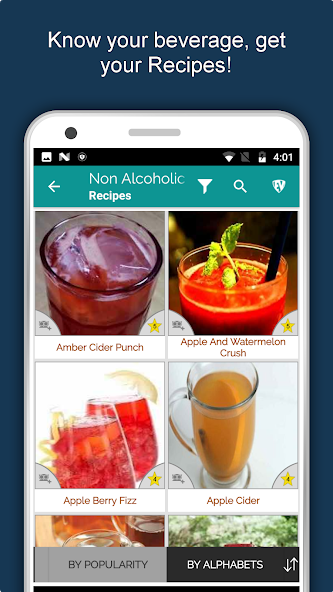 Mocktails, Smoothies, Juices