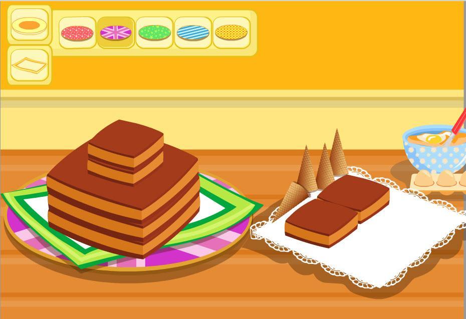 Cake imagination decoration