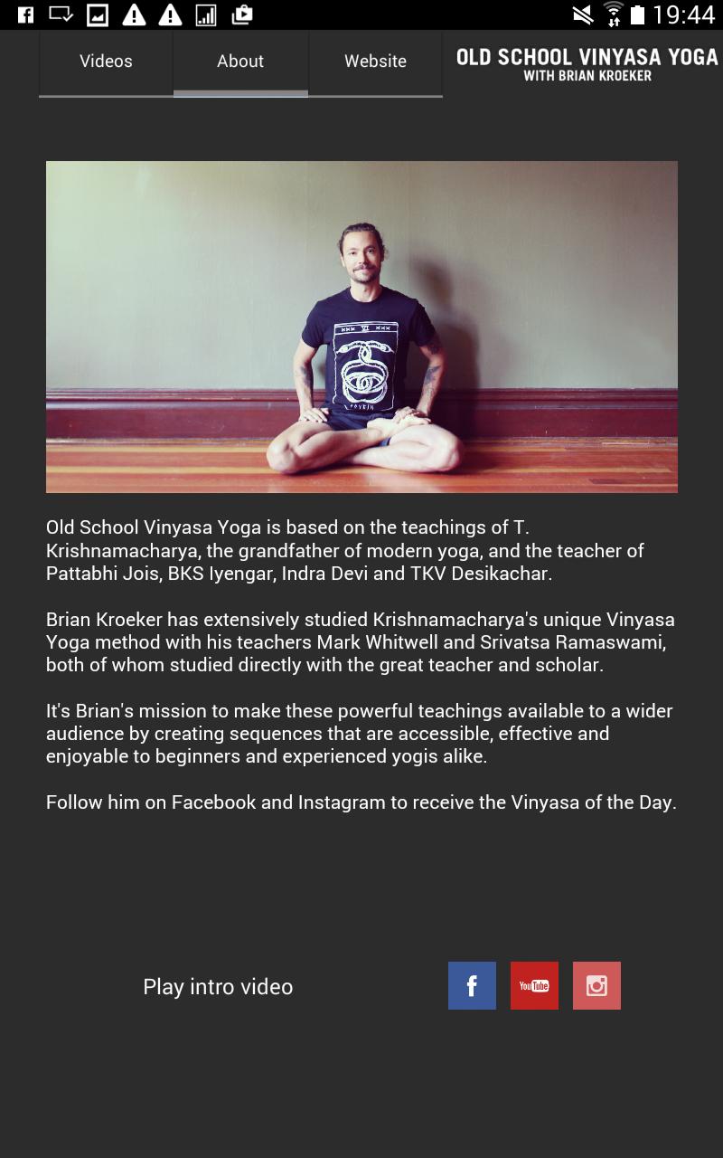 Old School Vinyasa Yoga