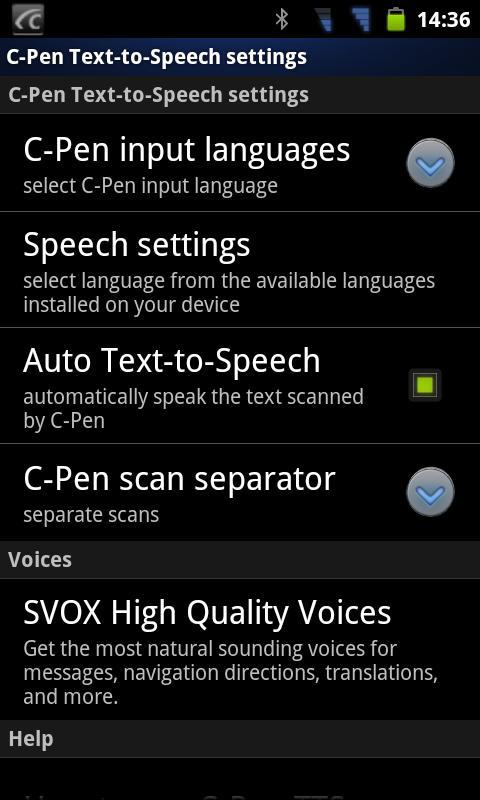 C-Pen Speech