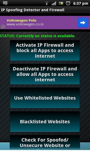 IPspoofing Detector & Firewall