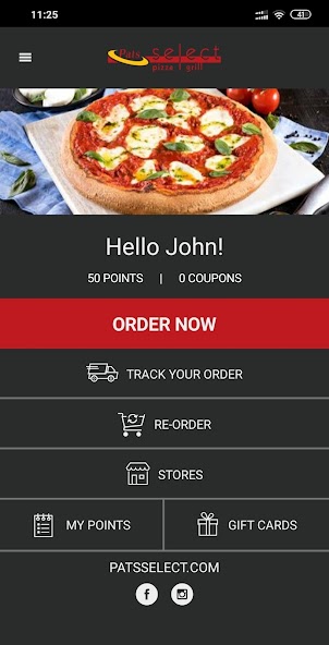 Select Pizza and Grill
