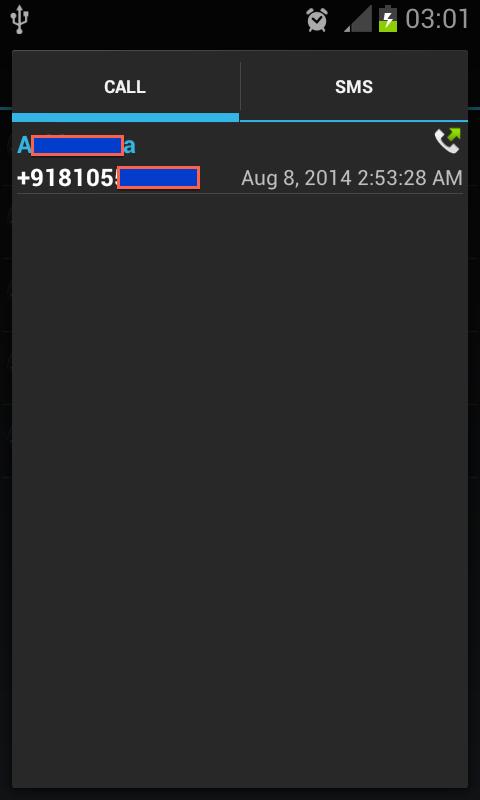 SMS Call Incognito