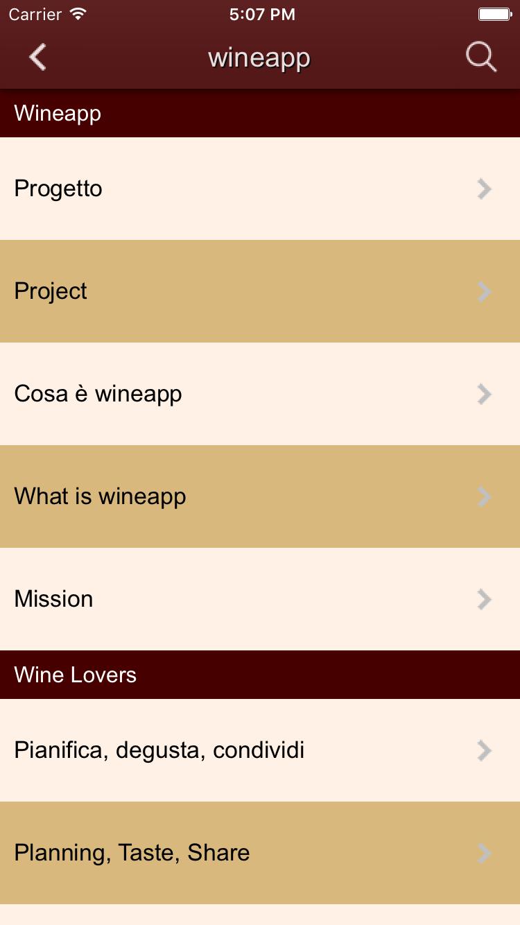 Wine App