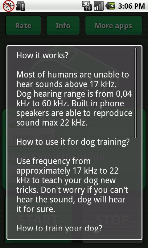 Dog Whistle Trainer