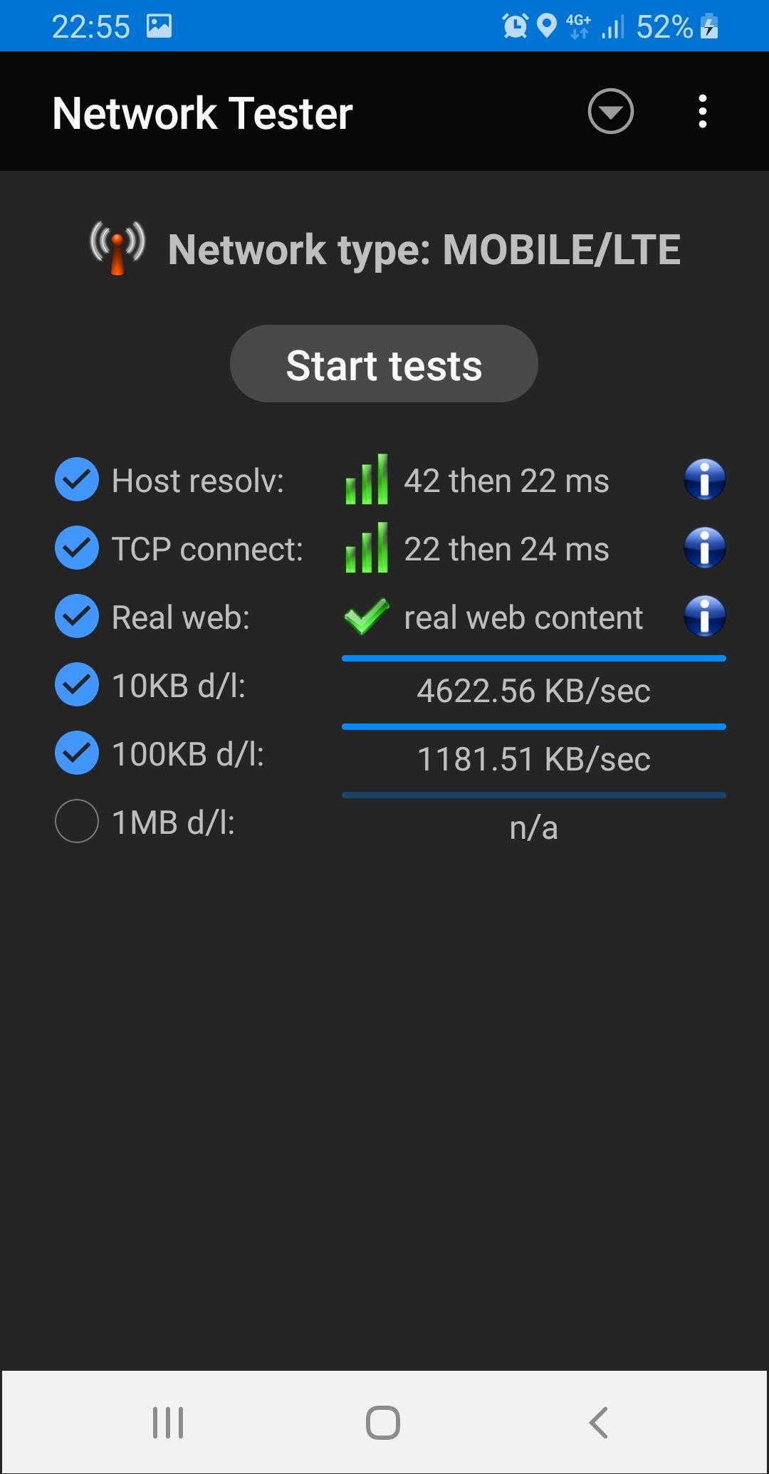 Network Tester