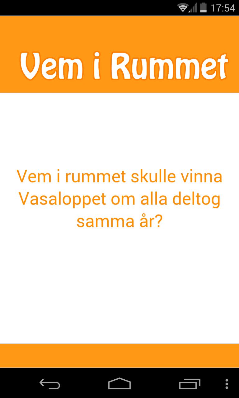 Vem I Rummet LITE