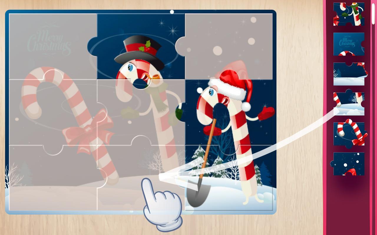 Christmas puzzle for kids